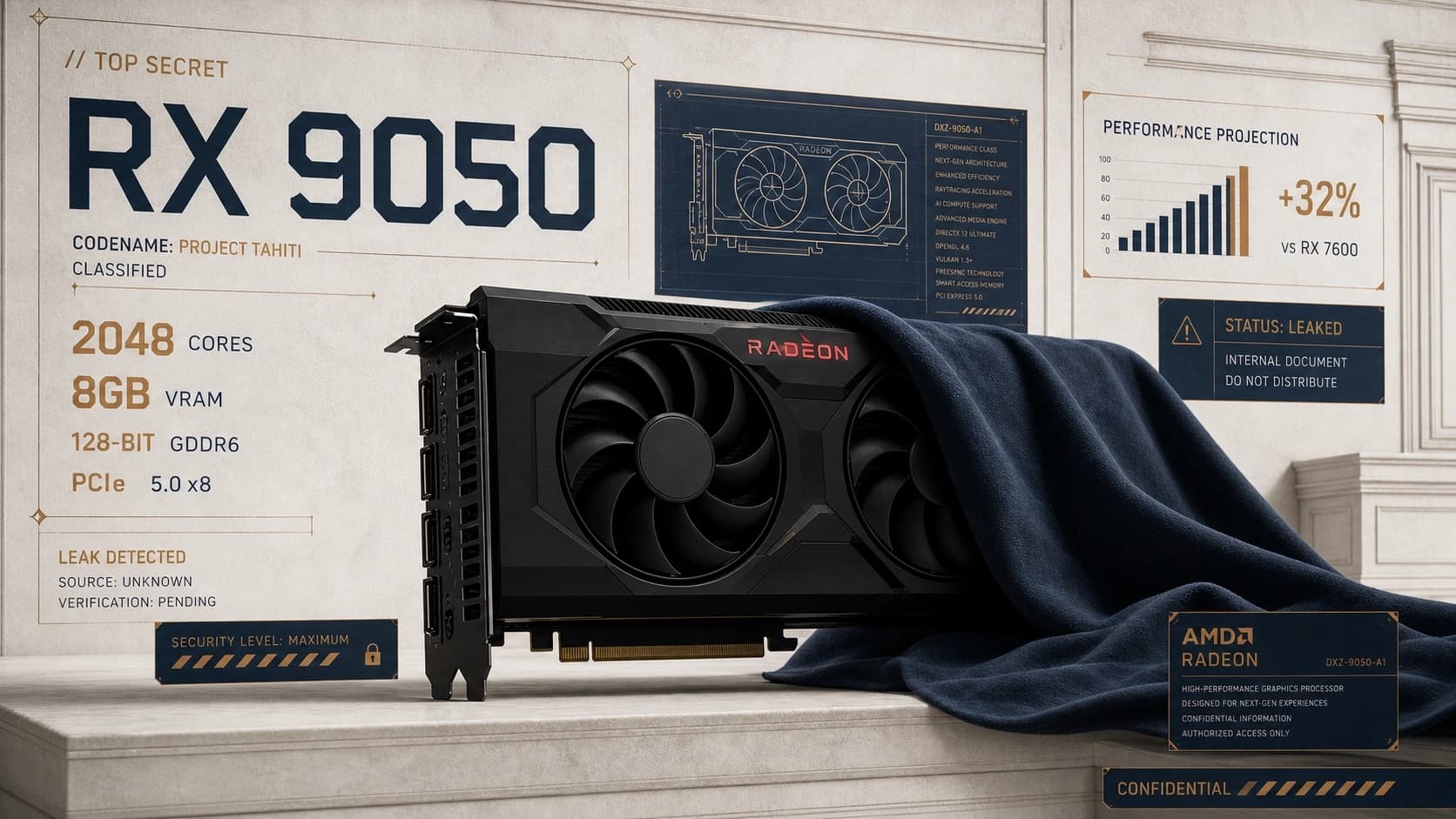 RX 9050 : la rumeur qui sent le coup marketing d'AMD