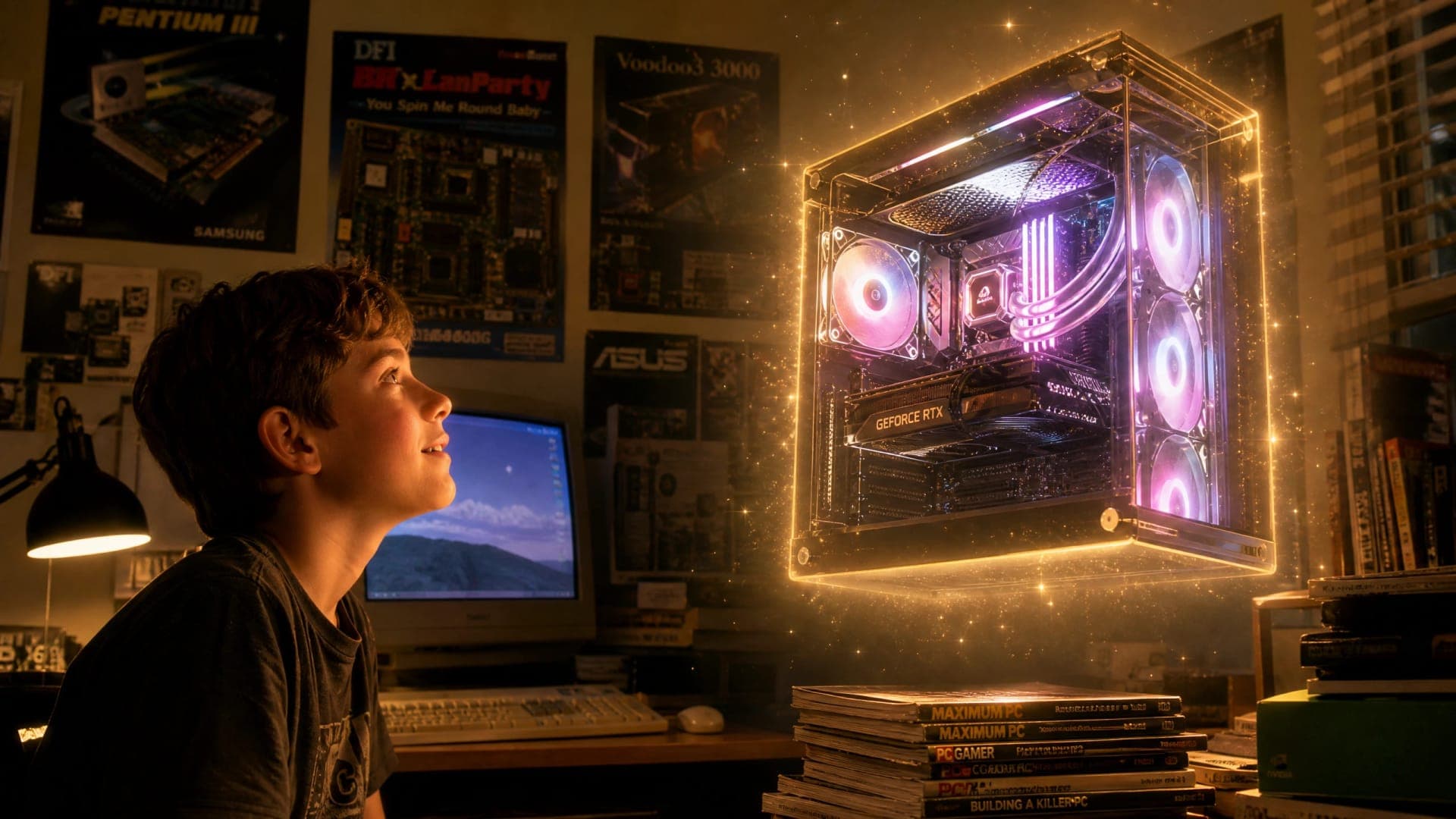 Mon rêve qui se réalise : 20 ans avant de monter mon premier PC