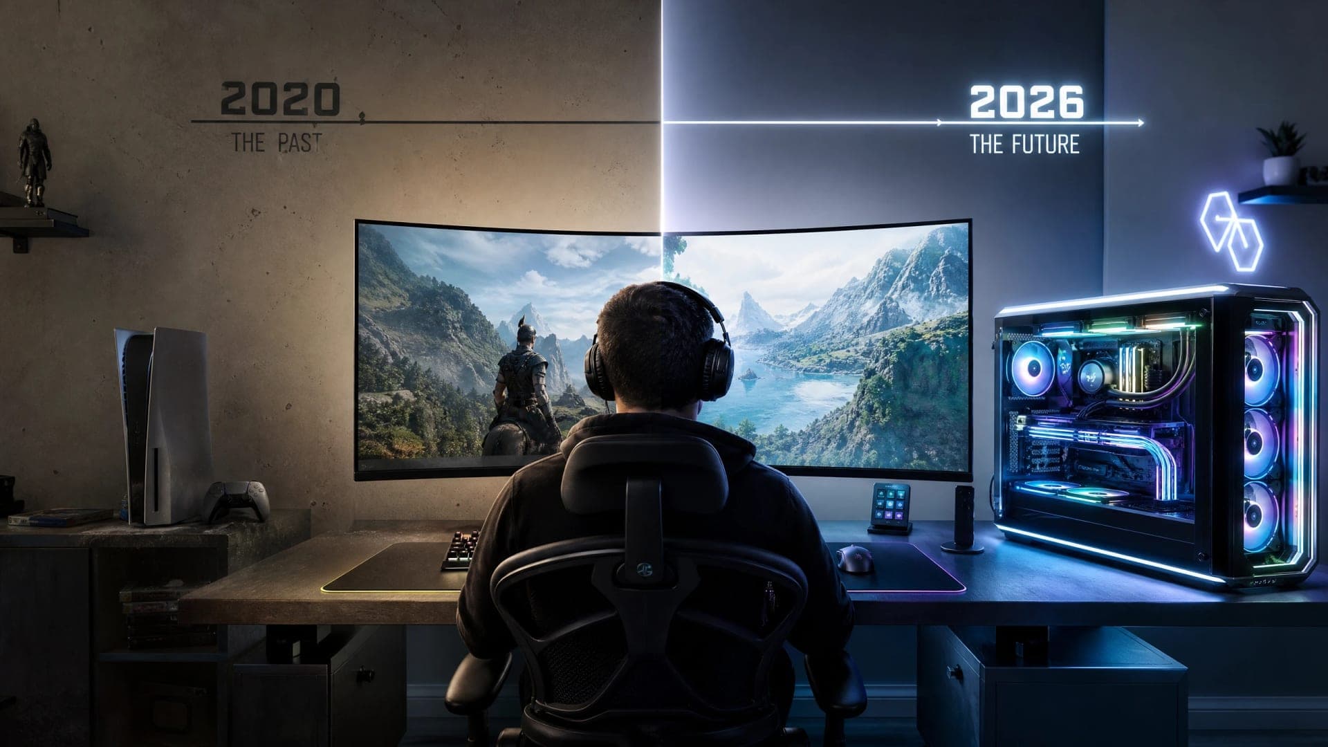 PC vs PS5 en 2026 : j'étais team console, voilà ce qui a changé