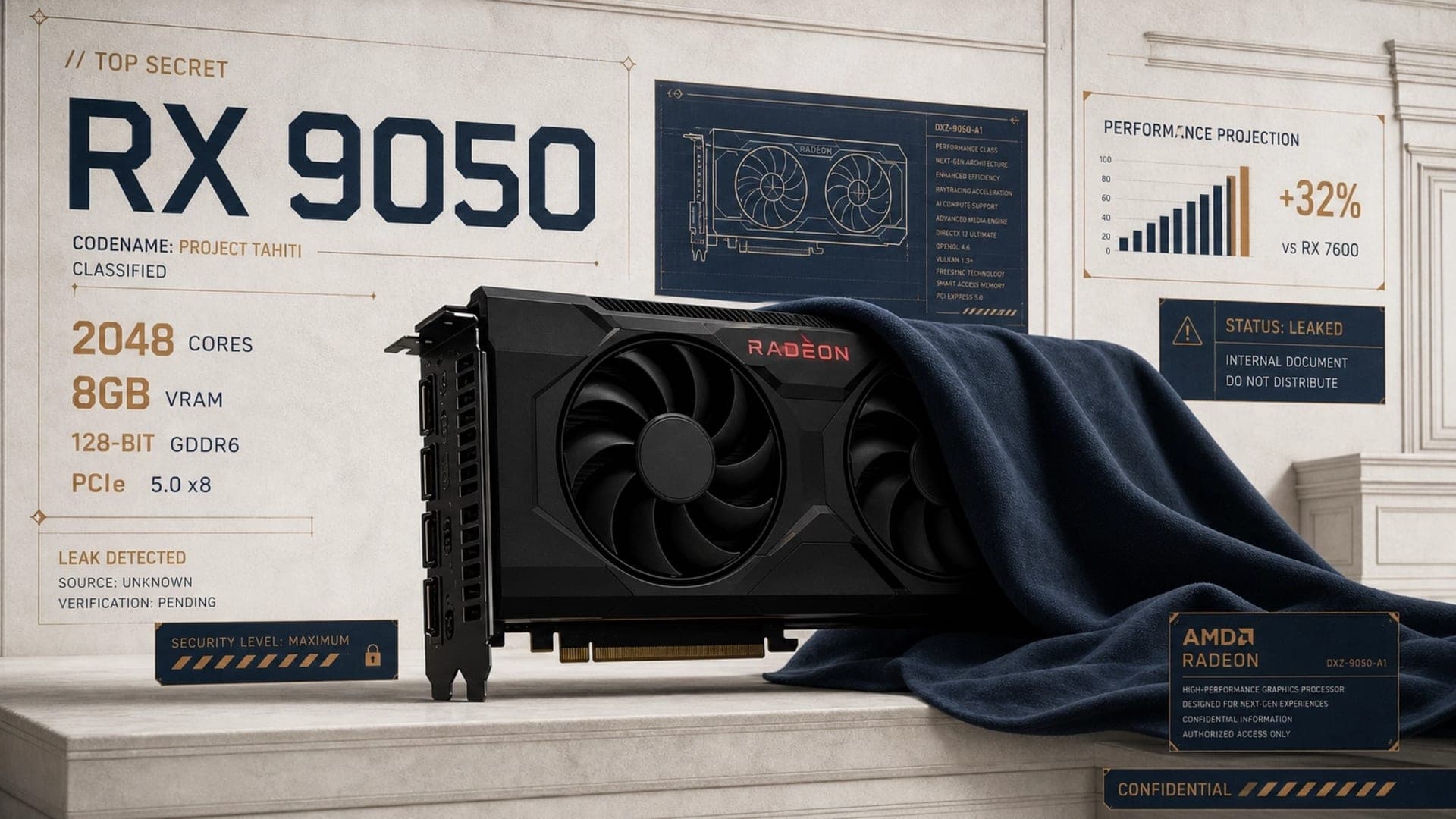 RX 9050 : la rumeur qui sent le coup marketing d'AMD