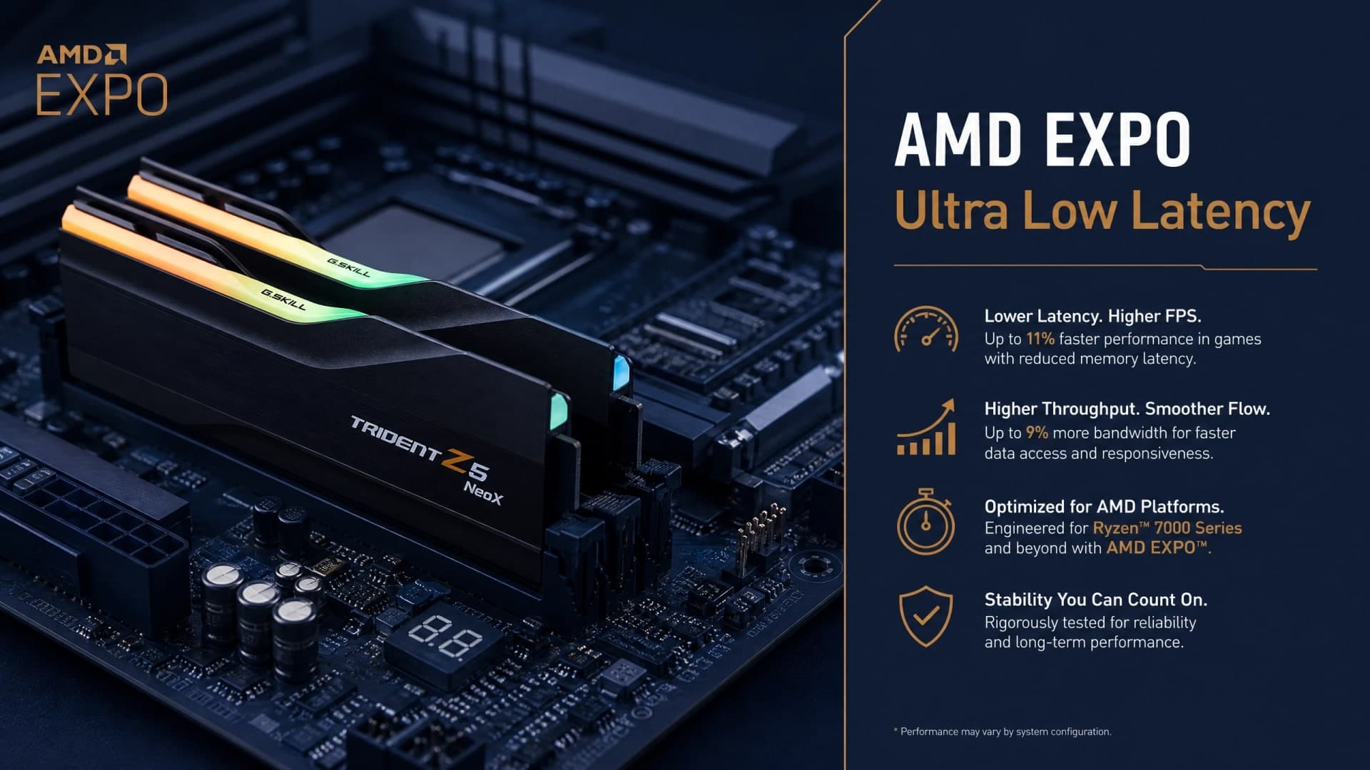 AMD EXPO ULL : la mémoire DDR5 que tu attendais sans le savoir