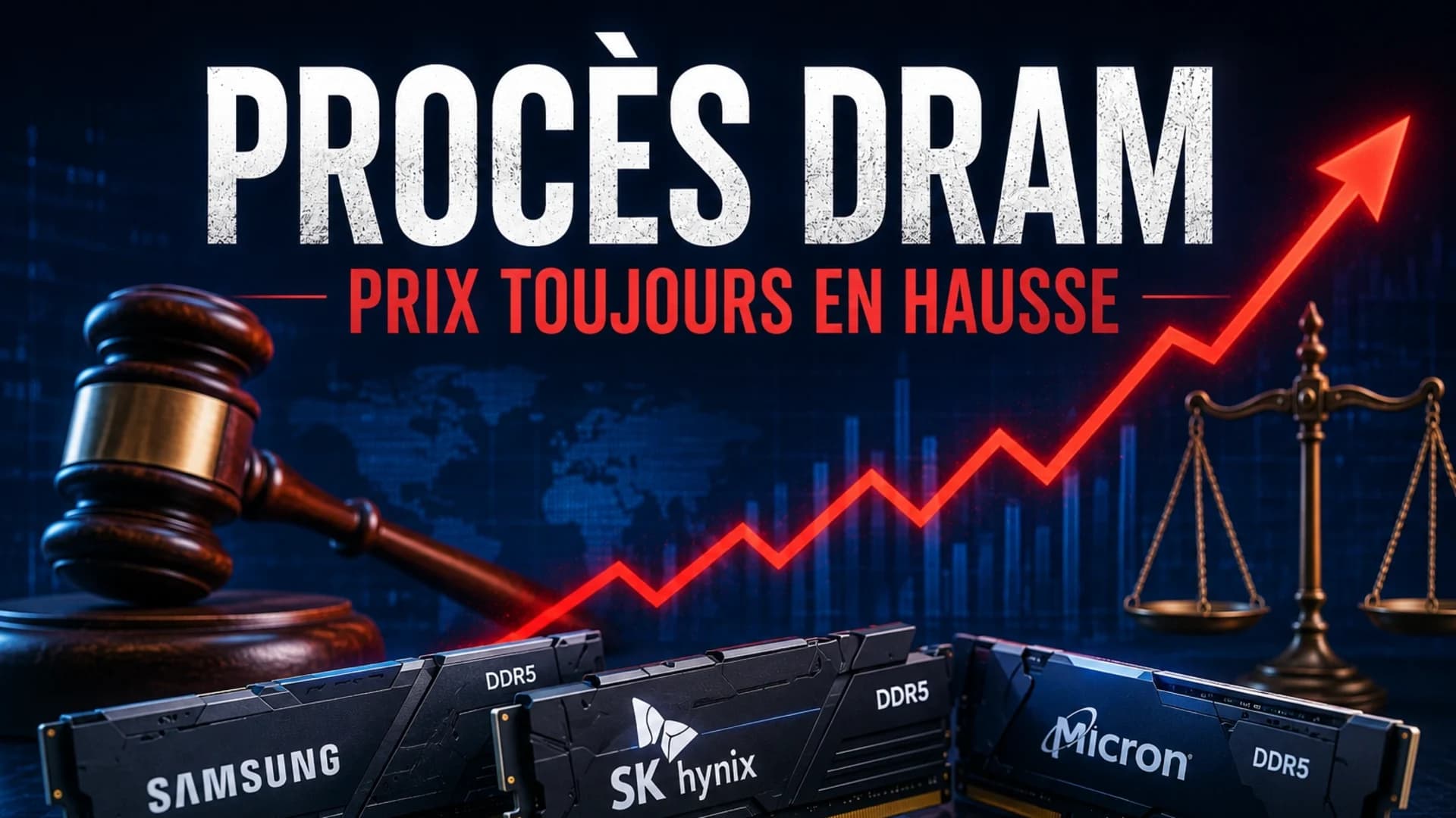 Prix de la RAM : pourquoi le procès ne changera rien