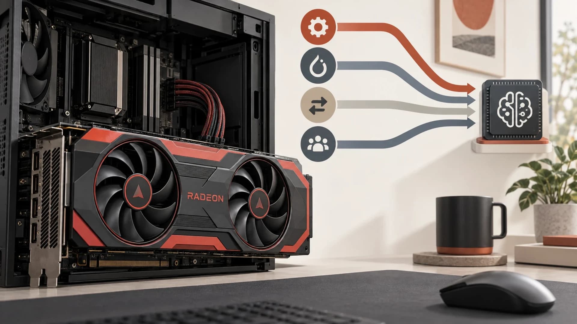 IA locale sur Radeon sous Windows : les options en 2026