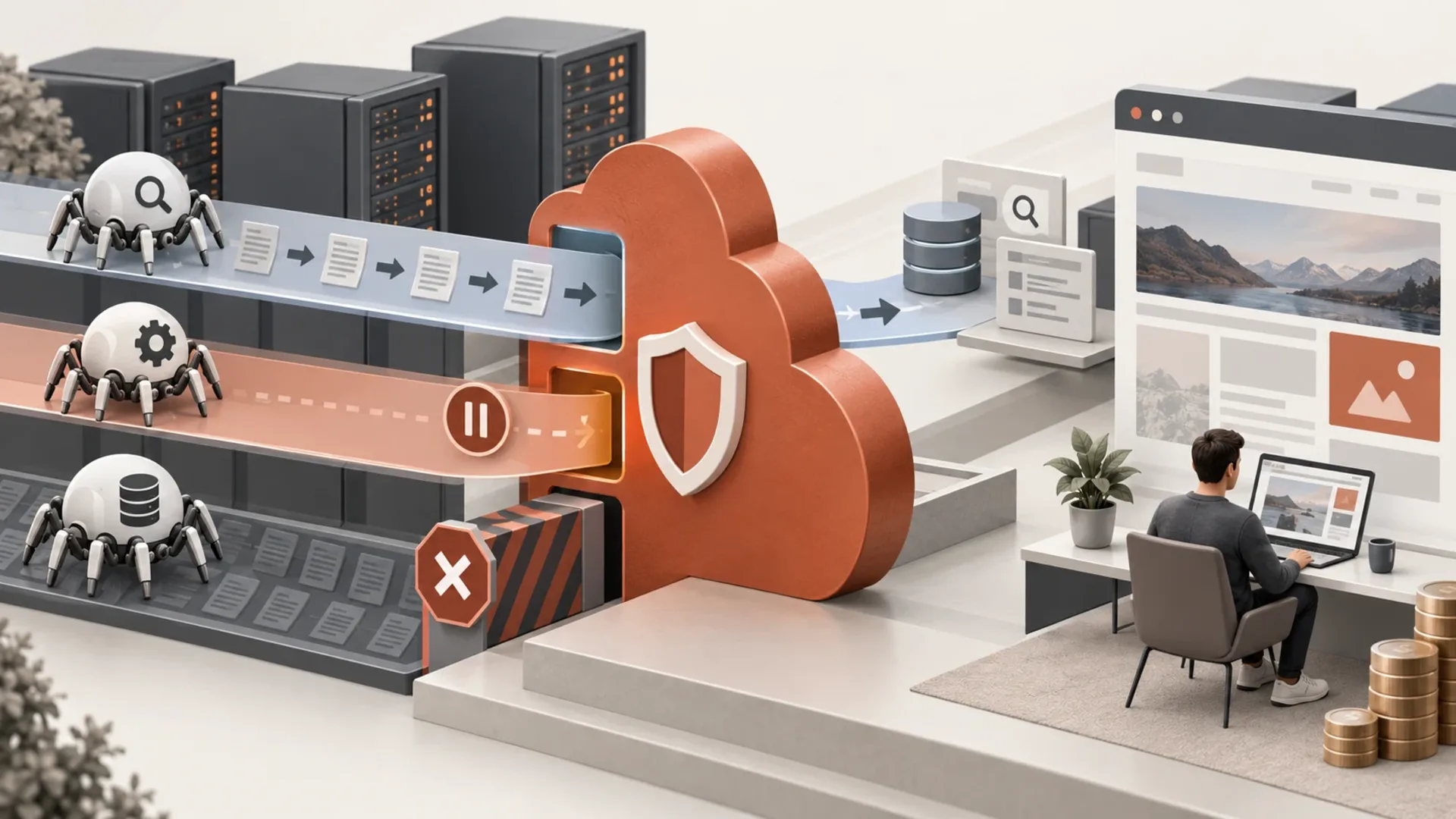 Cloudflare distingue enfin les robots IA : ce que les sites avec publicité doivent vérifier