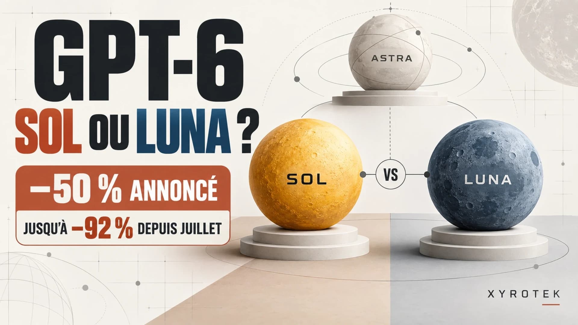 GPT-6 Sol et Luna : lequel choisir, et à quel vrai prix ?